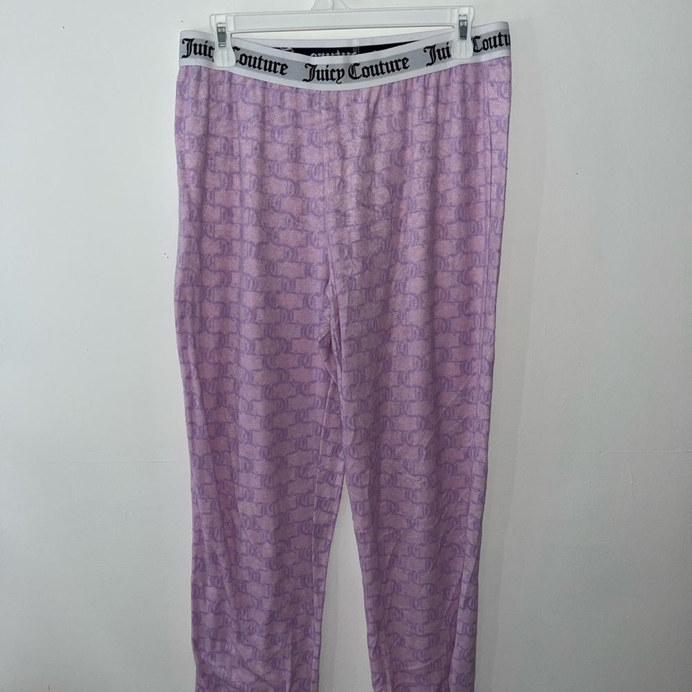 Juicy Couture Lavender Pyjama Set with Logo Waistband - Picture 5 of 7